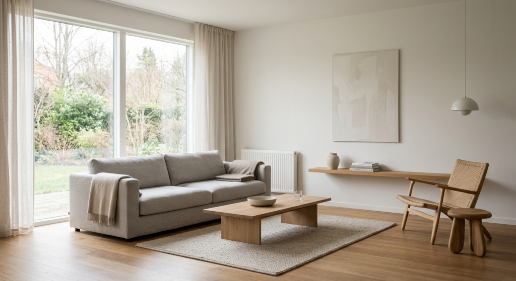 Minimalistisk design i hjemmet – mindre er mere